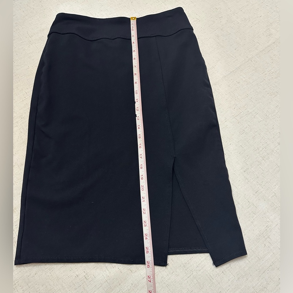 Worthington Elegant Black Pencil Skirt - Picture 10 of 13